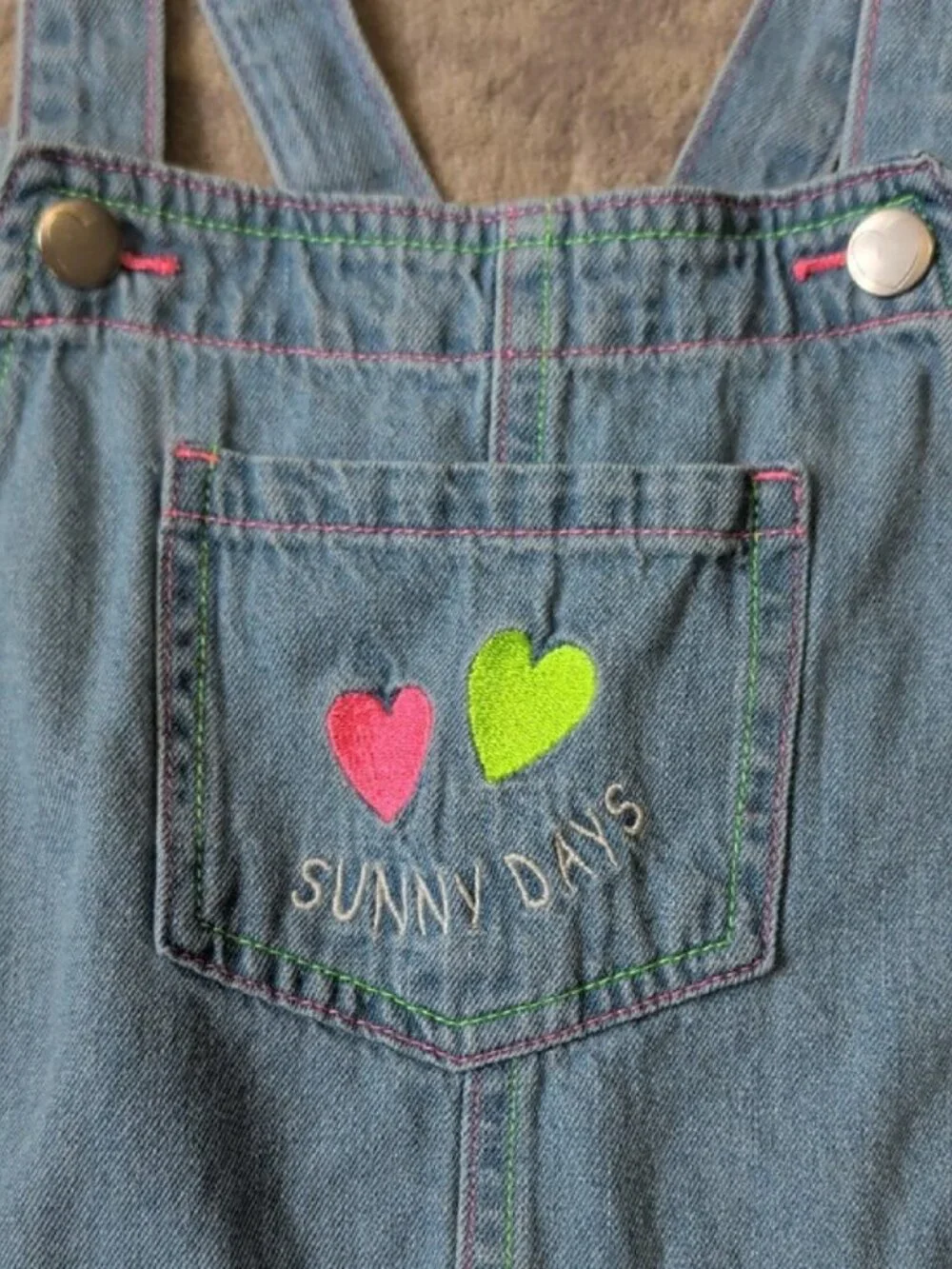 365 Kids by Garanimals Sunny Days 100% Cotton Jumper Girls 10